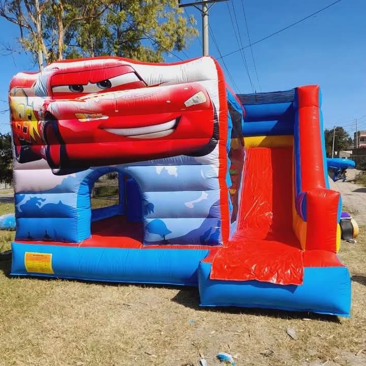 Cars bouncy castle