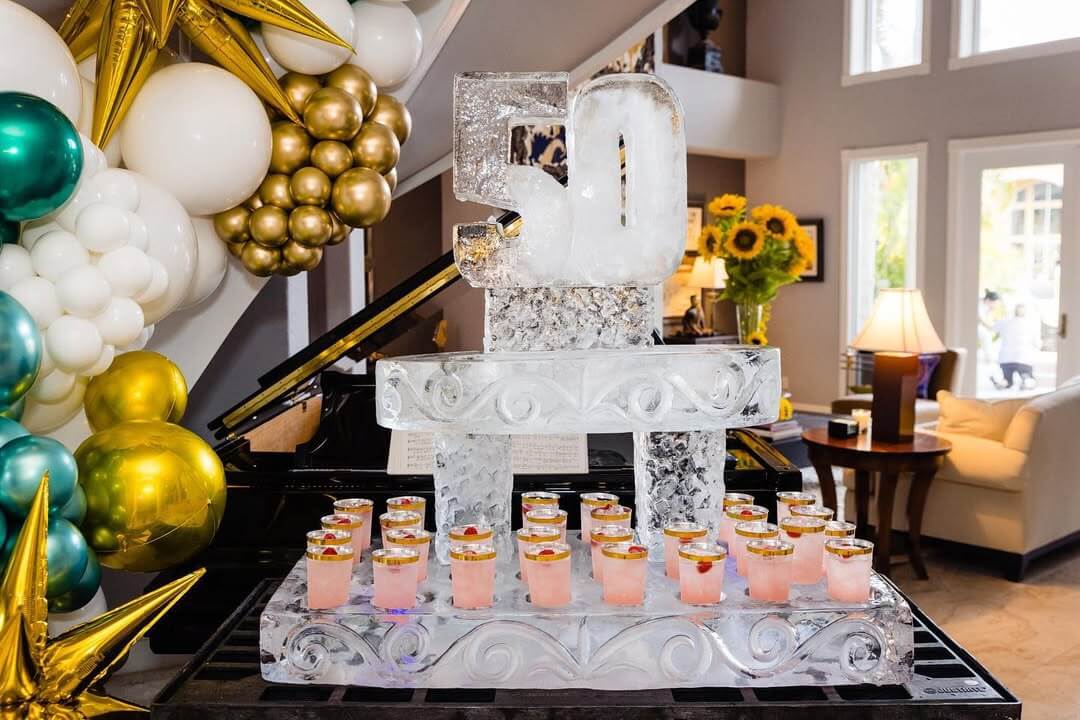 Fancy birthday decoration