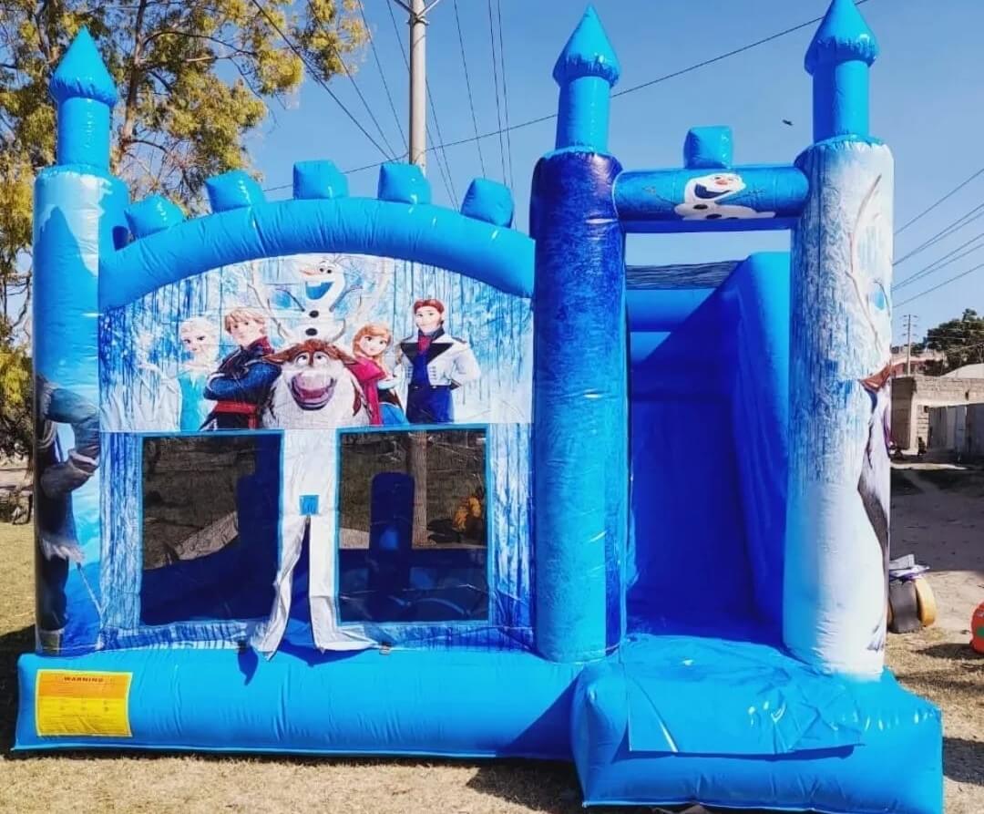 Frozen bouncy castle 