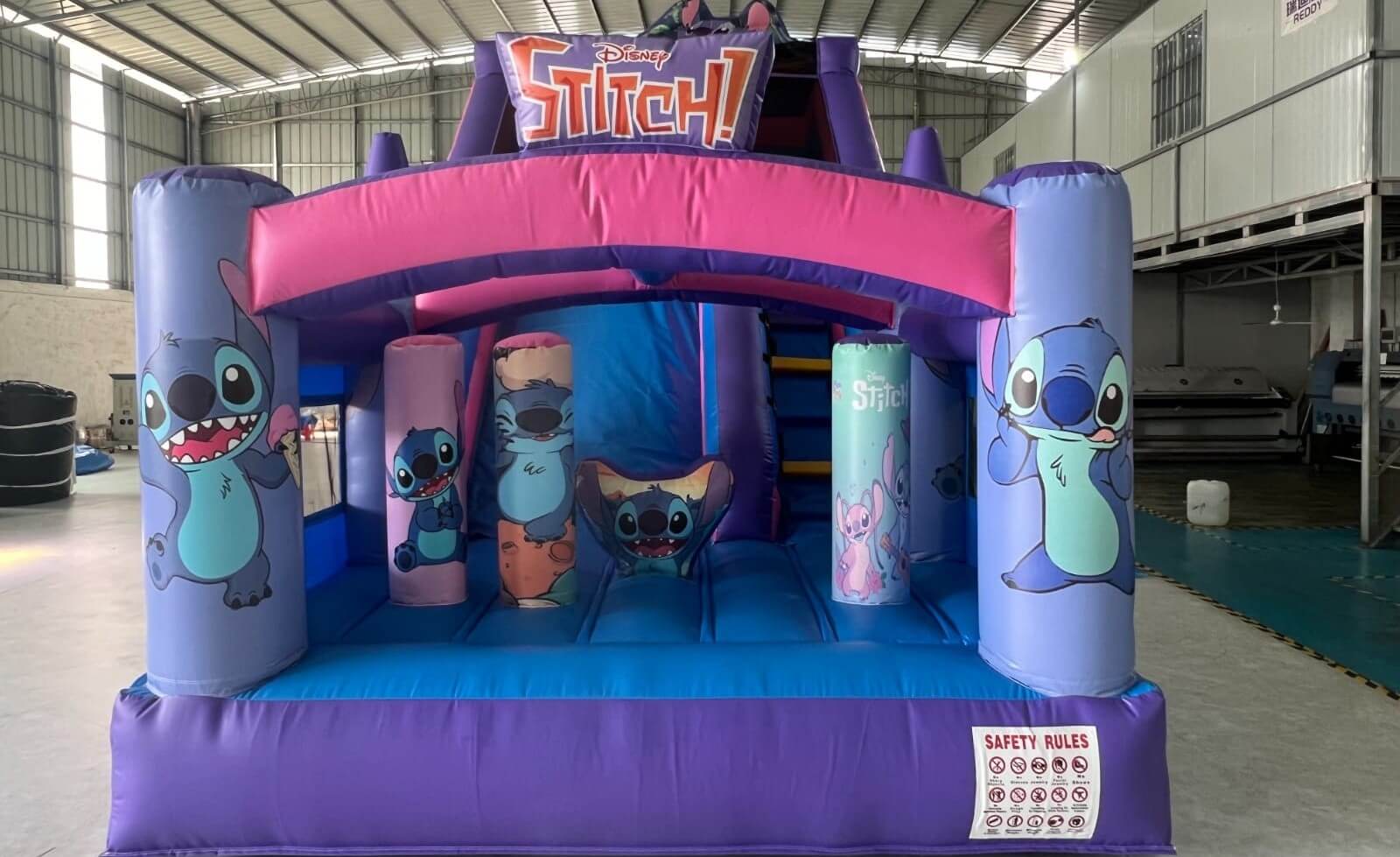 Lilo and stitch bouncy castle