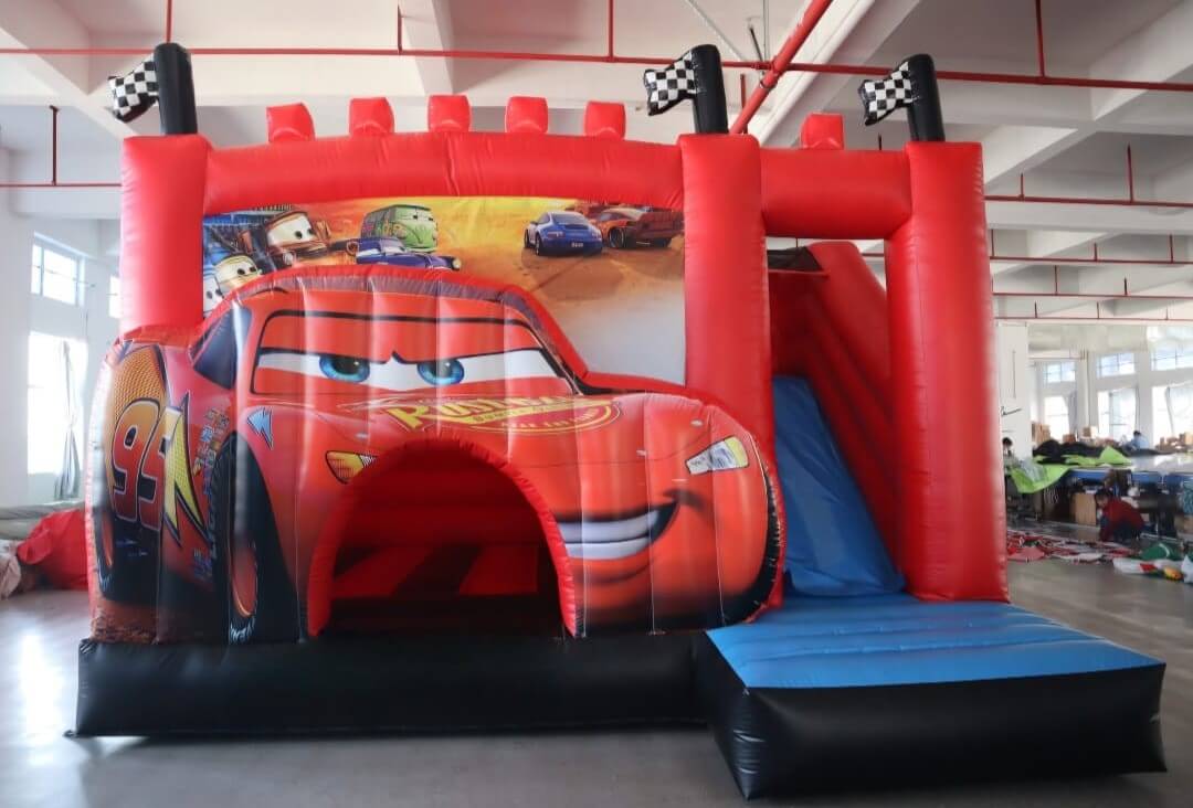 McQueen bouncy castle